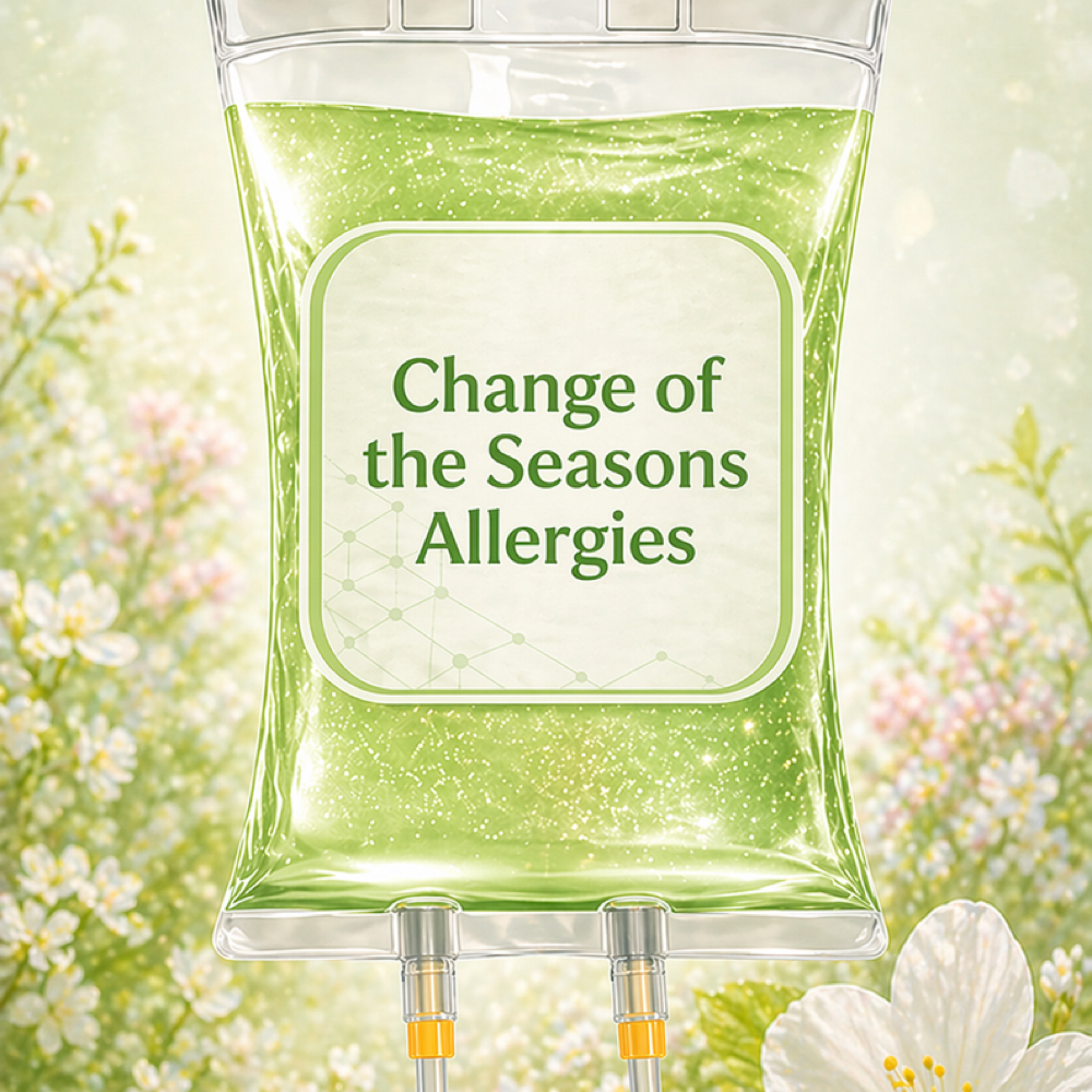 Change of the Seasons Allergies at The IV Hydration Queen