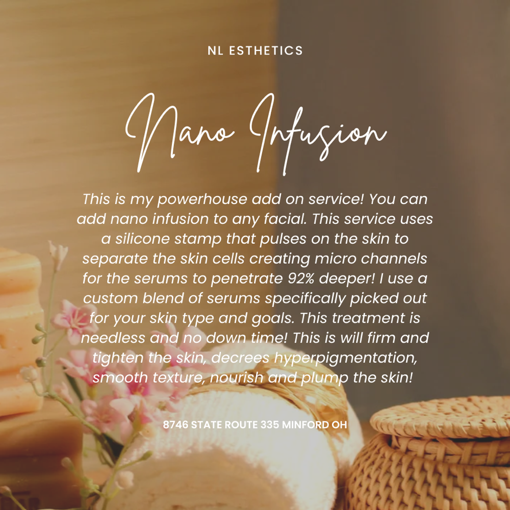 Add On Nano Infusion To Any Facial