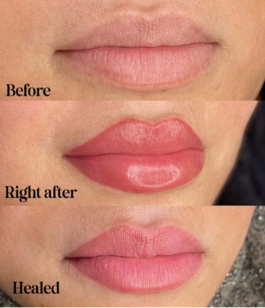 Lip blushing at Skin Addiction by Kendra in Meridian, ID