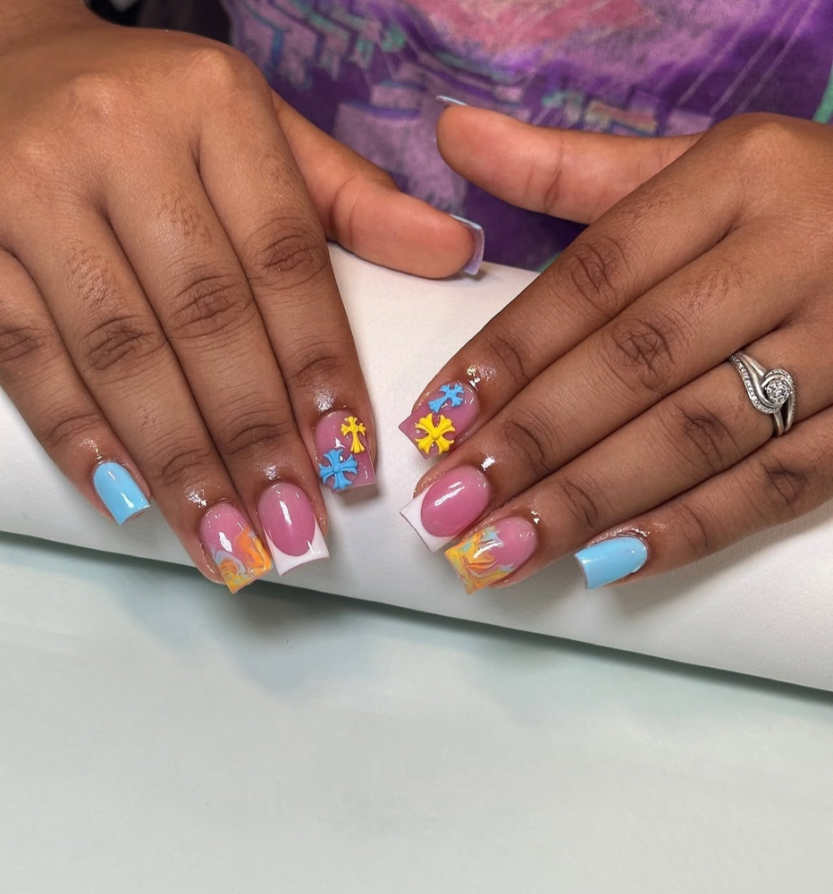 Acrylic Full Set at NailedbyGlo in Providence, RI