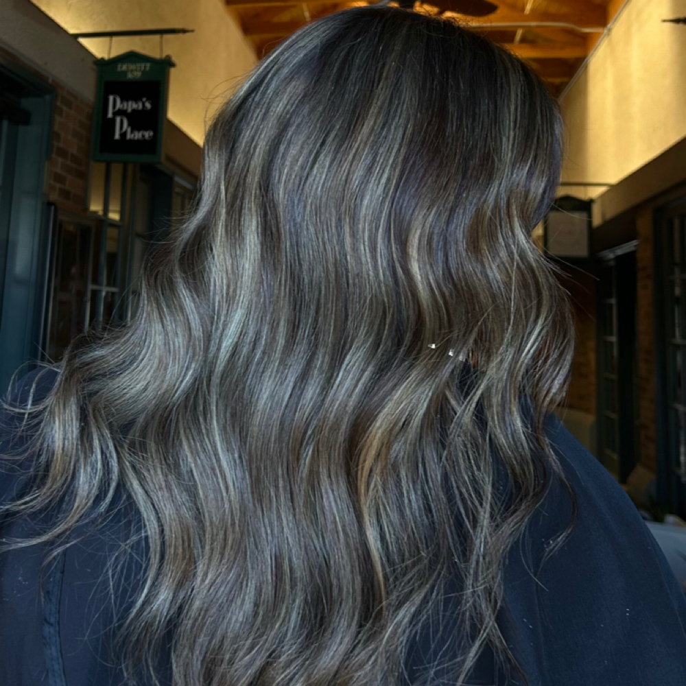 Custom Blonding/Lived in at Hair by Alex Hernandez in Clovis, CA