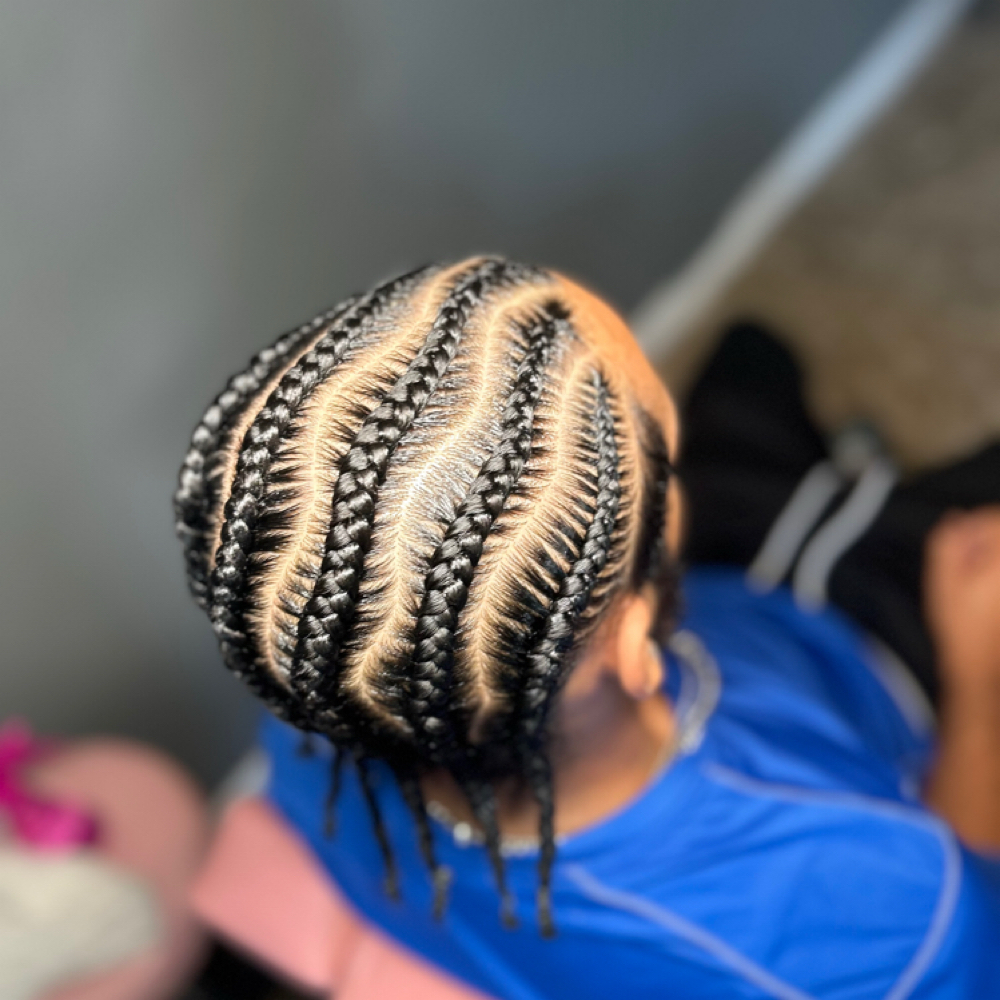 Full Head Braids at Alyssa’s Studio in San Antonio, TX