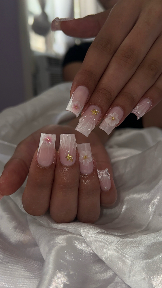 MEDIUM Acrylic Nails at 222cutenails in los angeles, CA