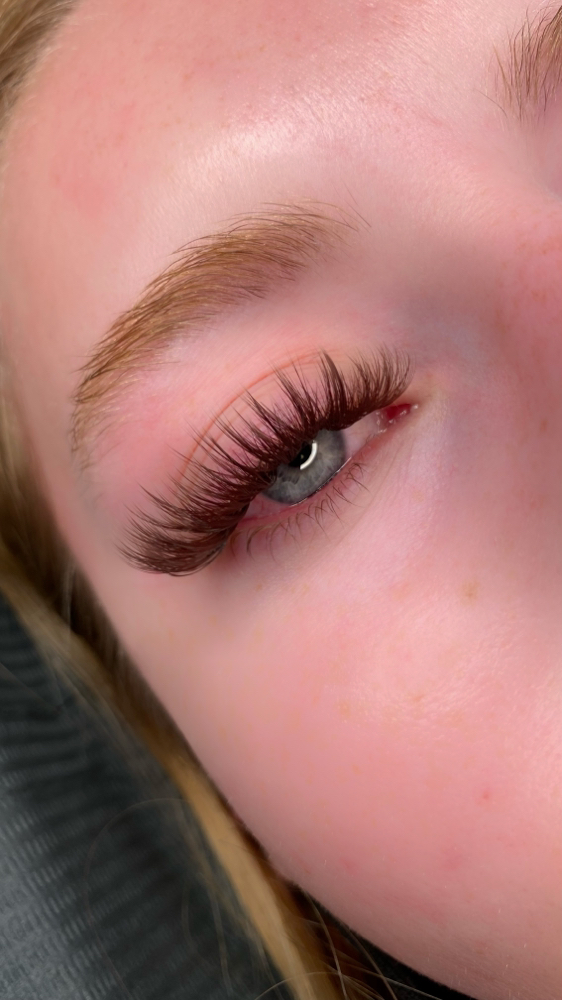 Dark Brown Fullset at GlowoutByAnalena in Menifee, CA