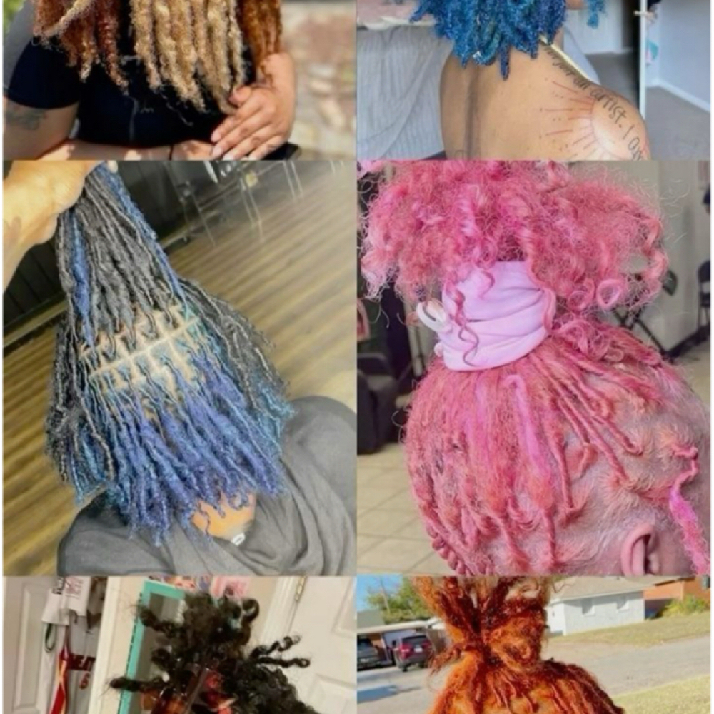 Color at Love+Peace&Locs❤️ in New York, NY