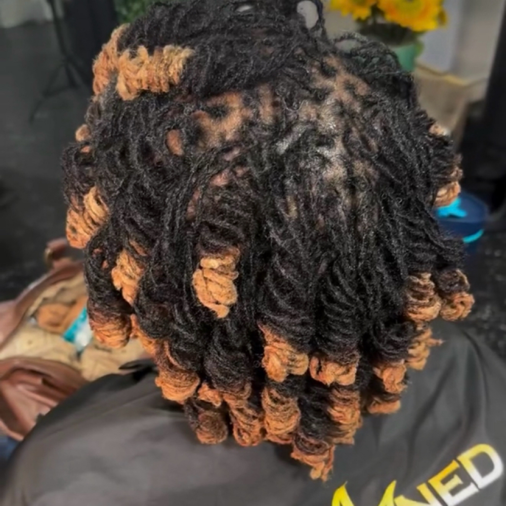 Add-On | Full-Head Curl Set at Crowned By OmariElizabeth in Harker Heights, TX
