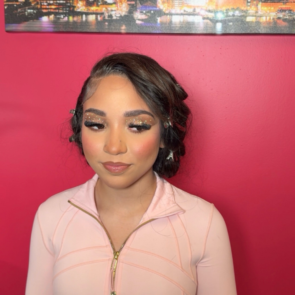 Prom Make Up ✨ at Glam By Ashley in Manchester, CT