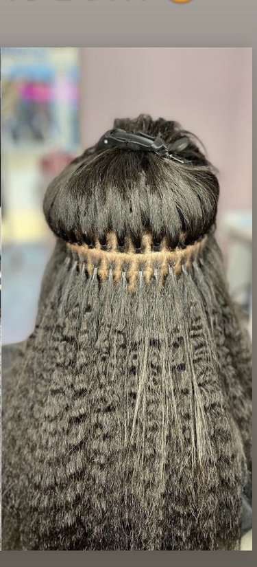 I-tip Install + Hair