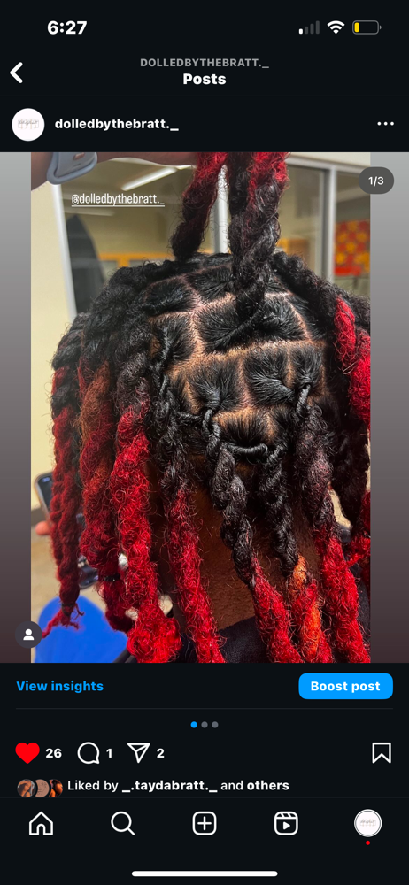 Loc Retwist W/Style