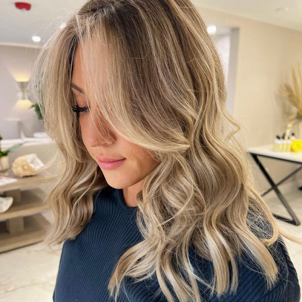 Mini Highlight Refresh at Foiled Head Spa in Penfield, NY