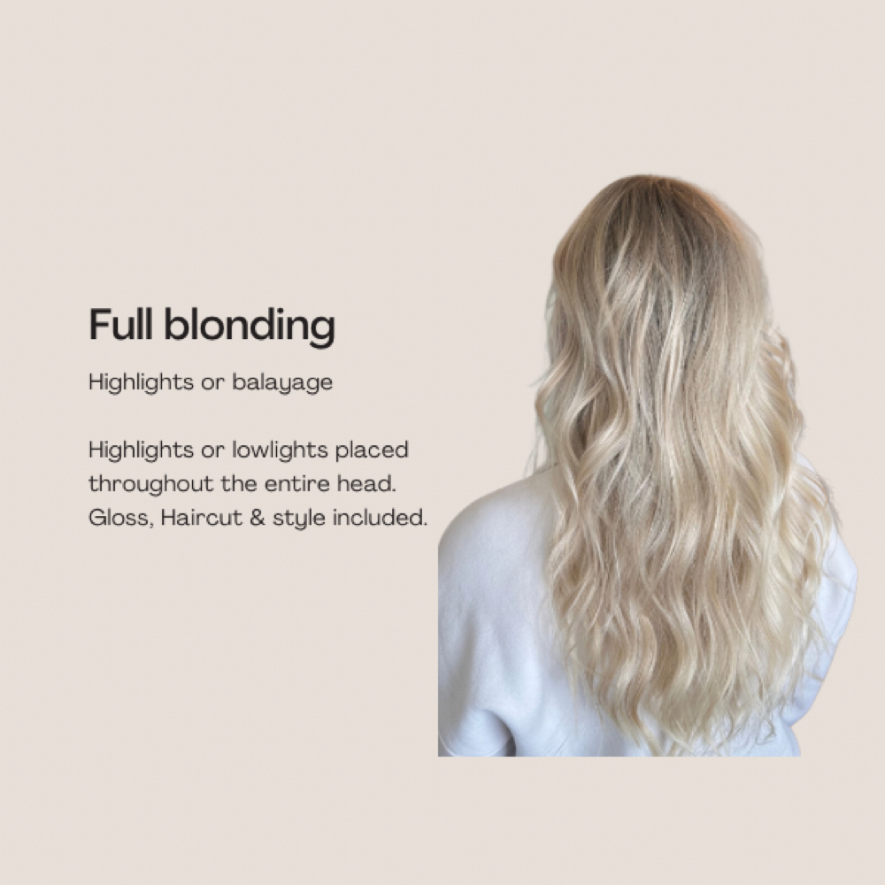 Full Blonding at Sarah’s Hair Studio | Ivy + Mane Collective in Lafayette, IN