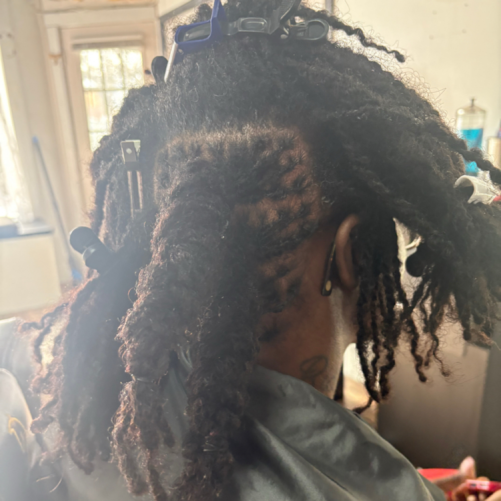 Microloc Retie at Picturesque Hair in Pittsburgh, PA