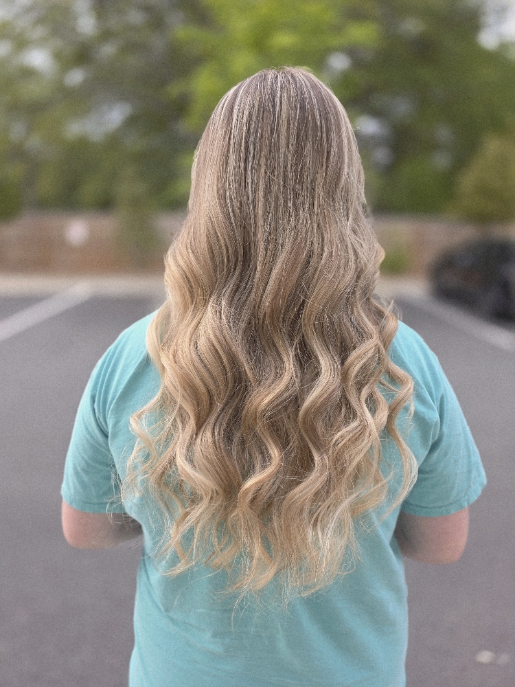 Full Blonding at Blended Roots Salon in Woodstock, GA