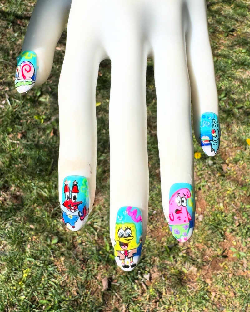 Tier 4 Nail Art at nails.by.madik in Asheville, NC
