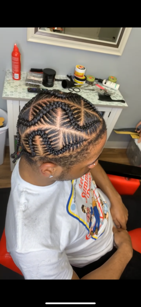 Mens Stitch Braids