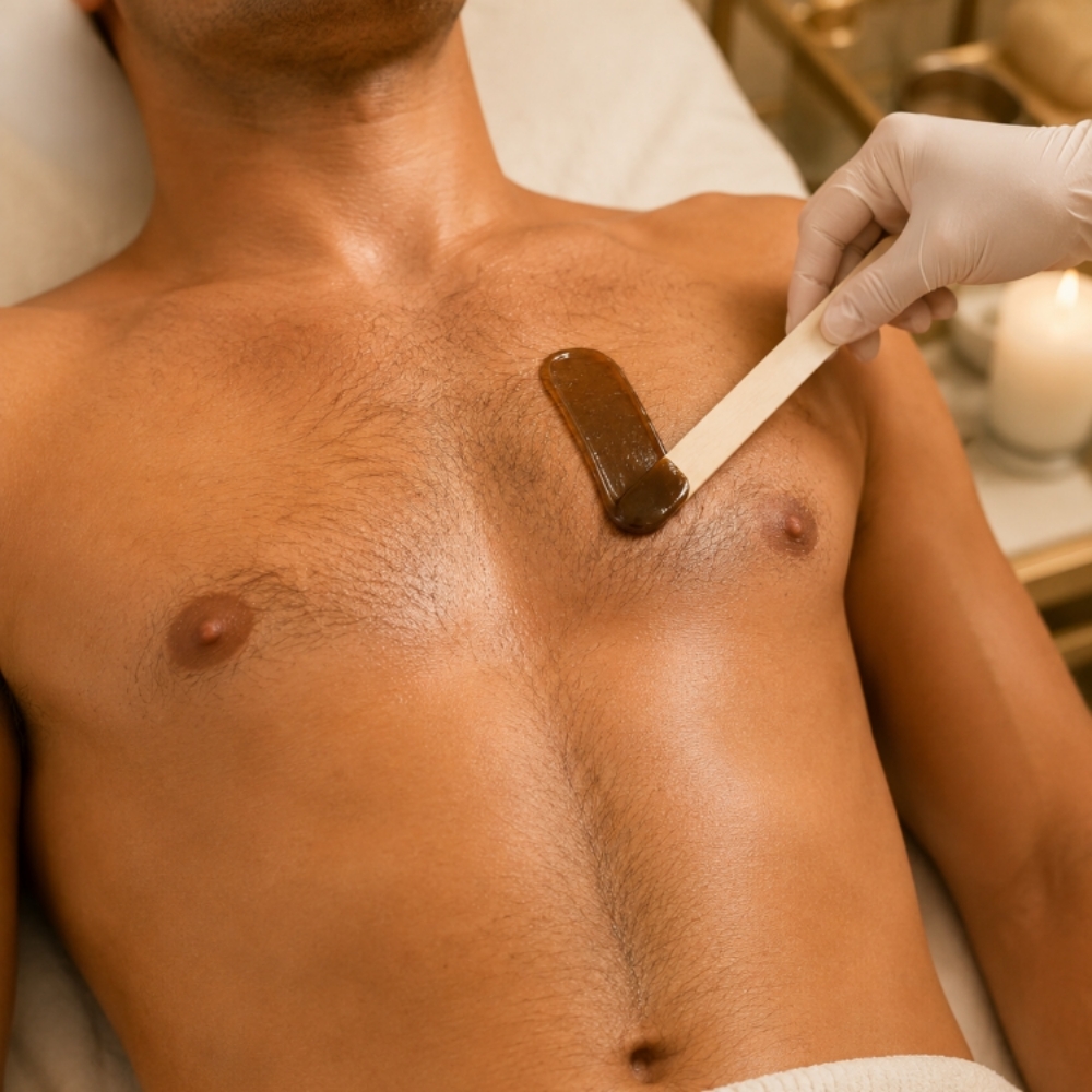 CHEST WAX | Smooth Finish at D'Yalorde Wellness & Aesthetics LLC in El Paso, TX