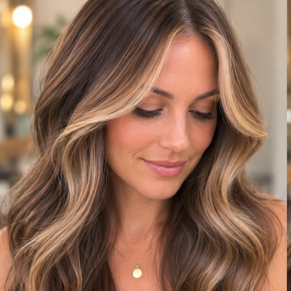 Accent Highlights at Robyn Nicole Salon in Simi Valley, CA