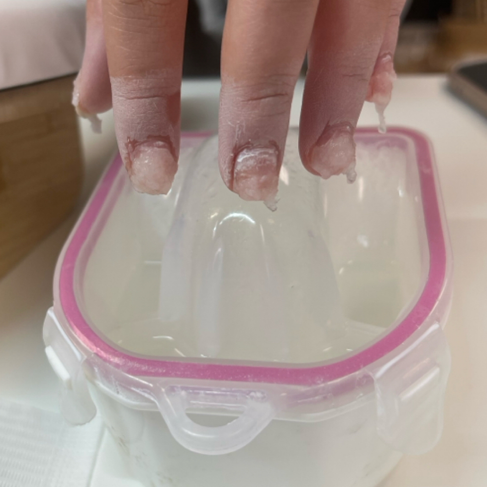 SOAK OFF at Polished Klaws & Skyn in Southlake, TX