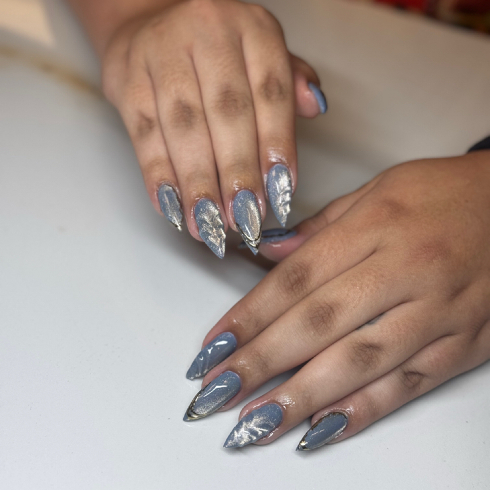 Acrylic Overlay (long Nails) at Jessegbeauty in Rialto, CA