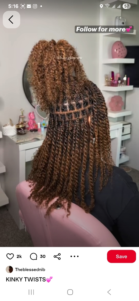 Two Strands Twists
