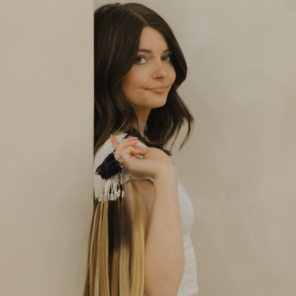 Wash + Style With Extensions at Hair byy Haleyy in Lyman, SC