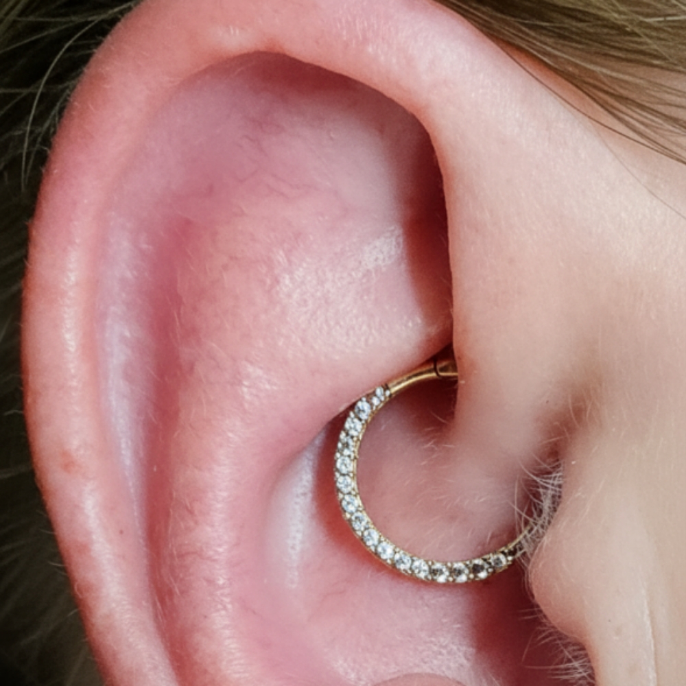 Daith Piercing at Chrissy Von in Pelham, NH