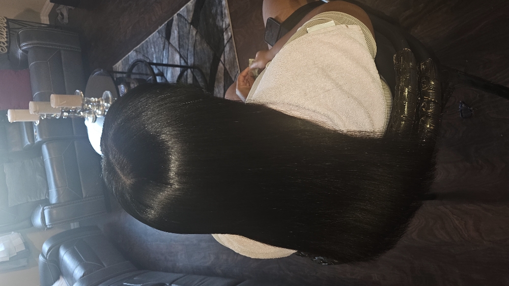 Cut /Dominican Blowout Long Hair