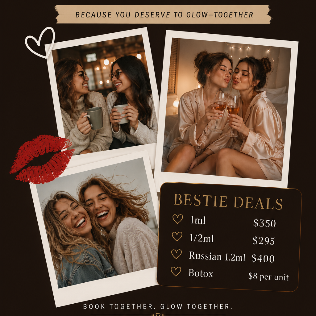 Russian 1.2ML Bestie Package Deal at Gold Stone Beauty in mcallen, TX