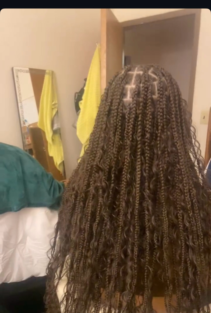 Small Boho Knotless