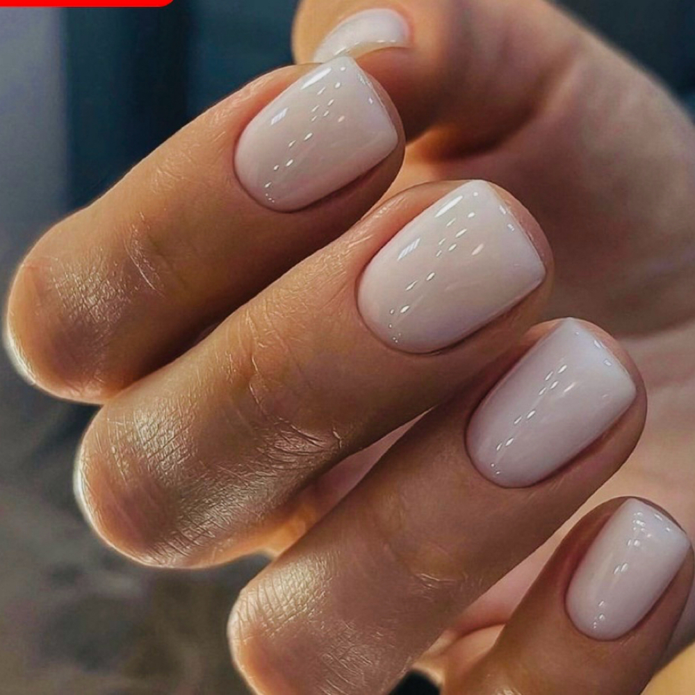 Overlay On Natural Nails at Glitter & Giggles Nail Spa in Gulfport, MS