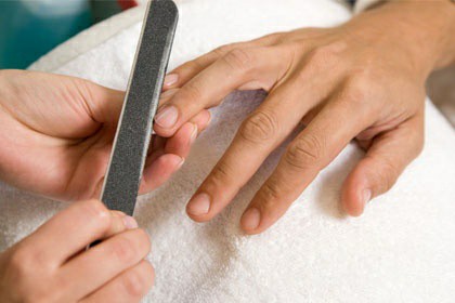 Mens Nail Trim And File Only Finger