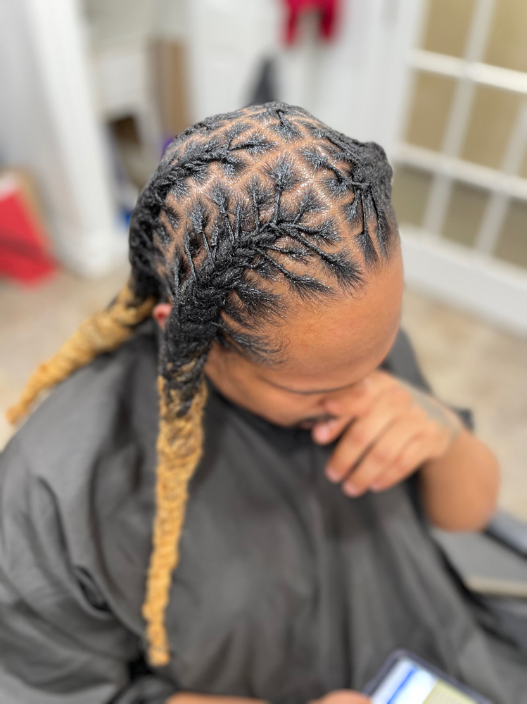 Loc Retwist With Style