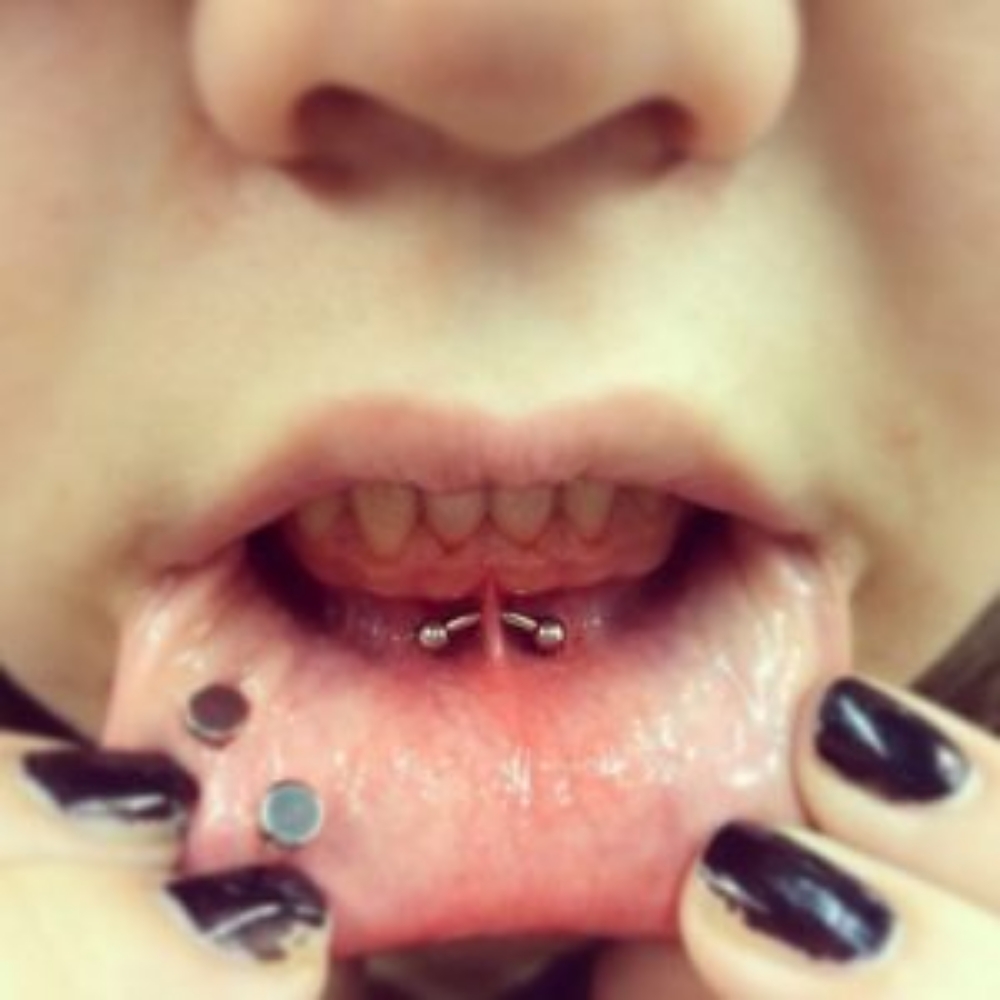 Frowny (Anti-smiley) at Piercings By Autumn in New Castle, PA