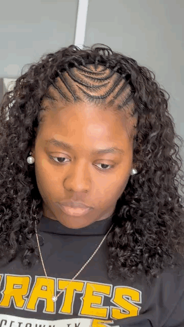 Half Stitch, Half Sew In at Braided by Christy in Hattiesburg, MS