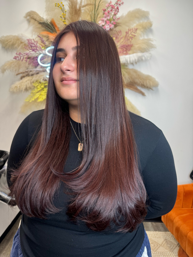 Keratin Smoothing Treatment at Soul Ties Salon in Wall Township, NJ