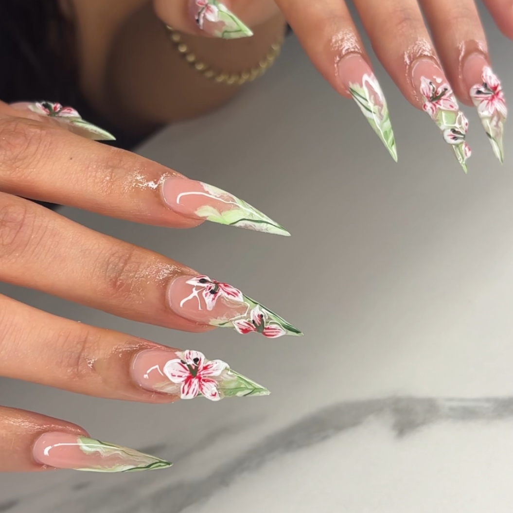 XL Acrylic Full Set at BEAUTY MARKED in Rockaway, NJ