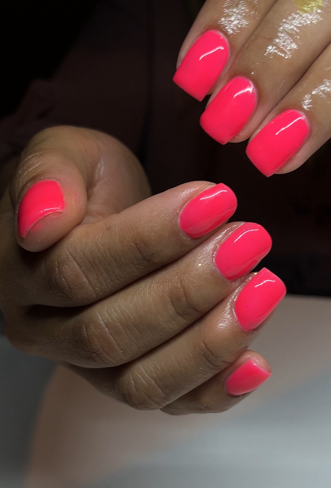 Builder Gel + E-File Manicure