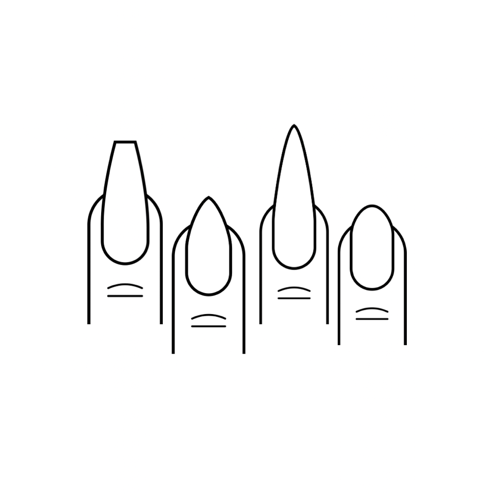 COFFIN/ALMOND/STILETTO Fills