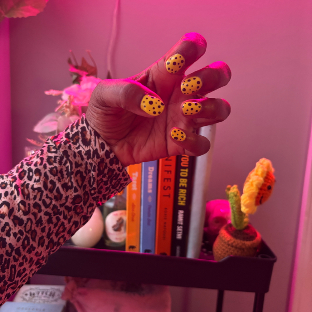 Manicure at Nails & Nirvana in Raleigh, NC