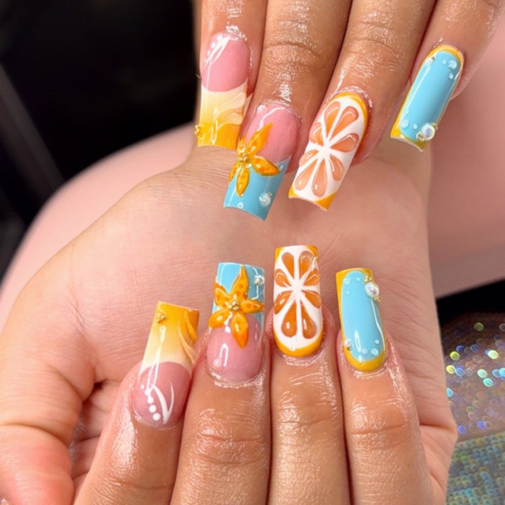 M Freestyle Set at Glossy Nails in Annandale, VA