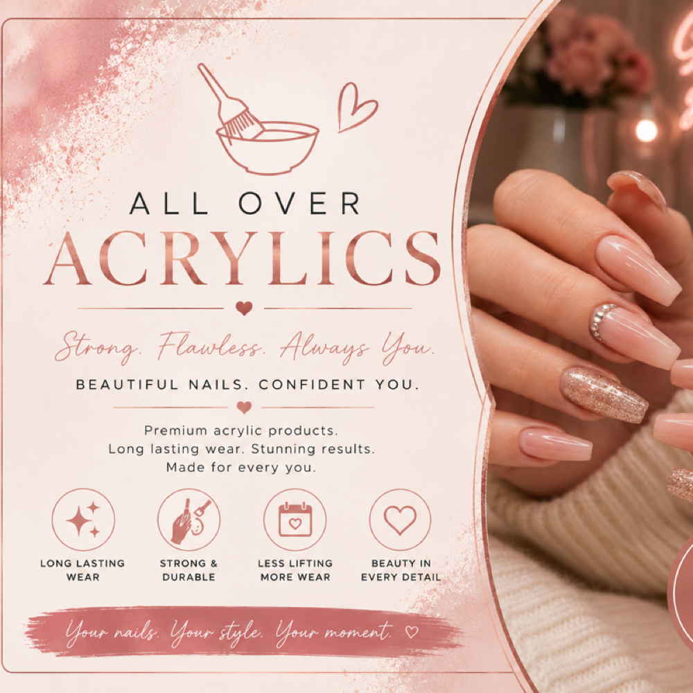Acrylic Full Set (Short) at Salon 3:23 in Prairie Grove, AR