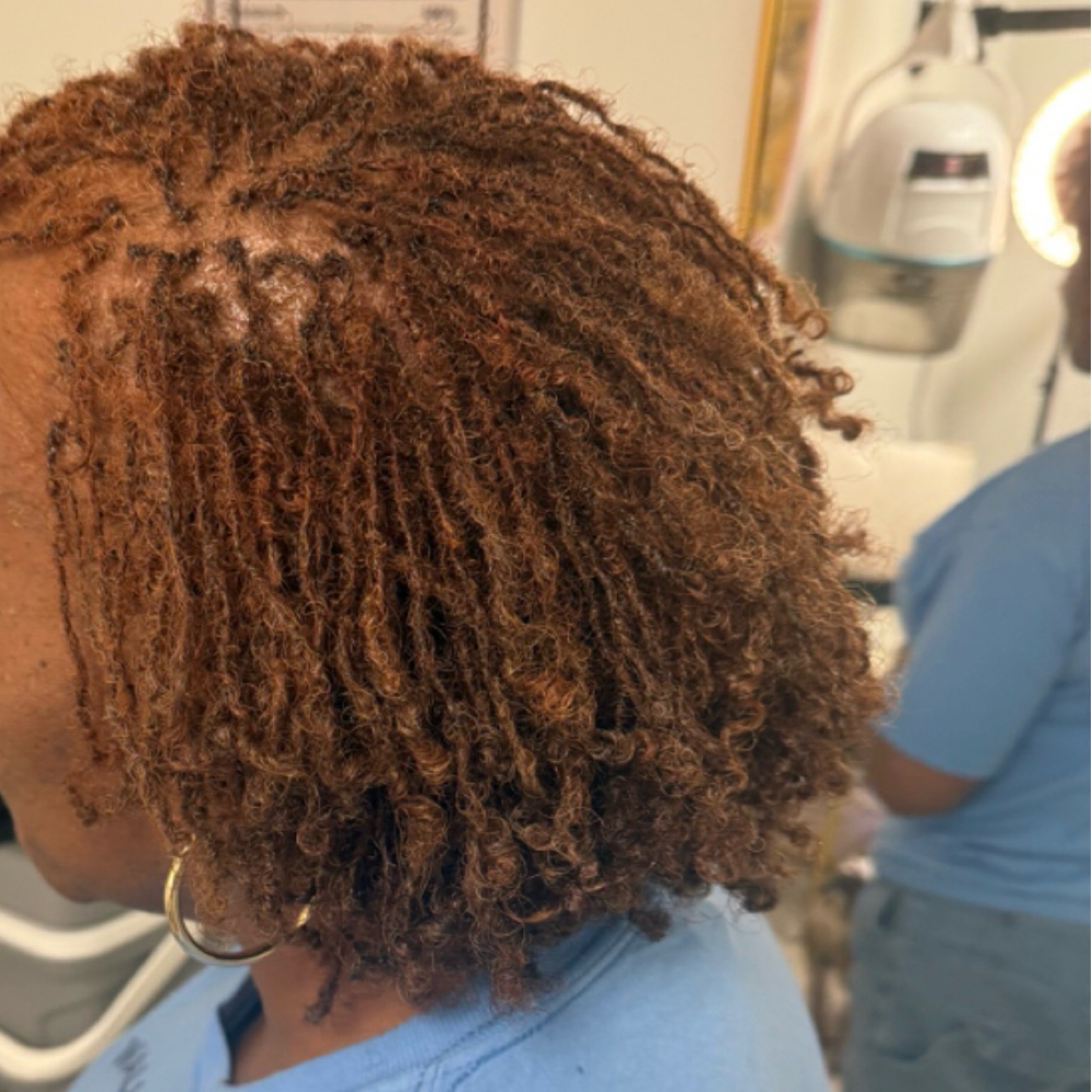 Sisterlocks 4-6wk Retightening at TwistitKisses in Kansas City, MO