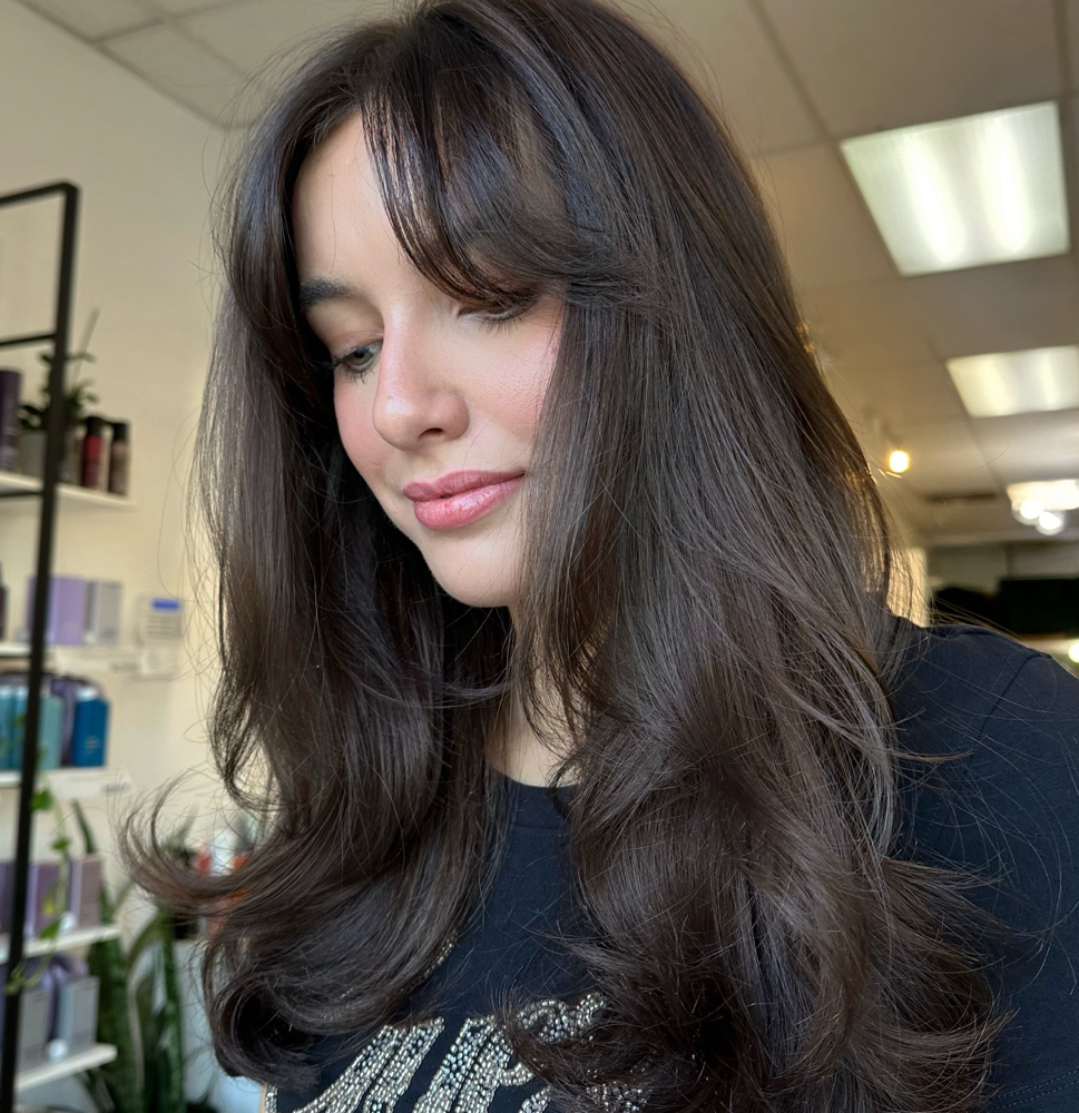 Haircut And Blowdry