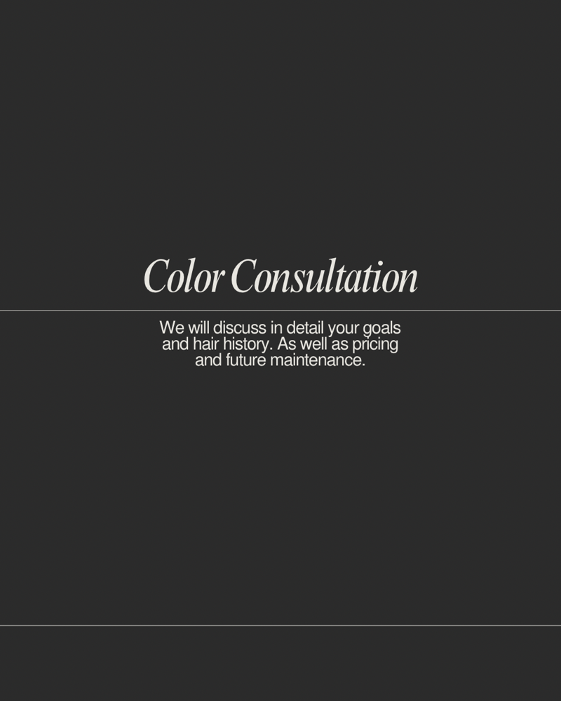 Color Consultation