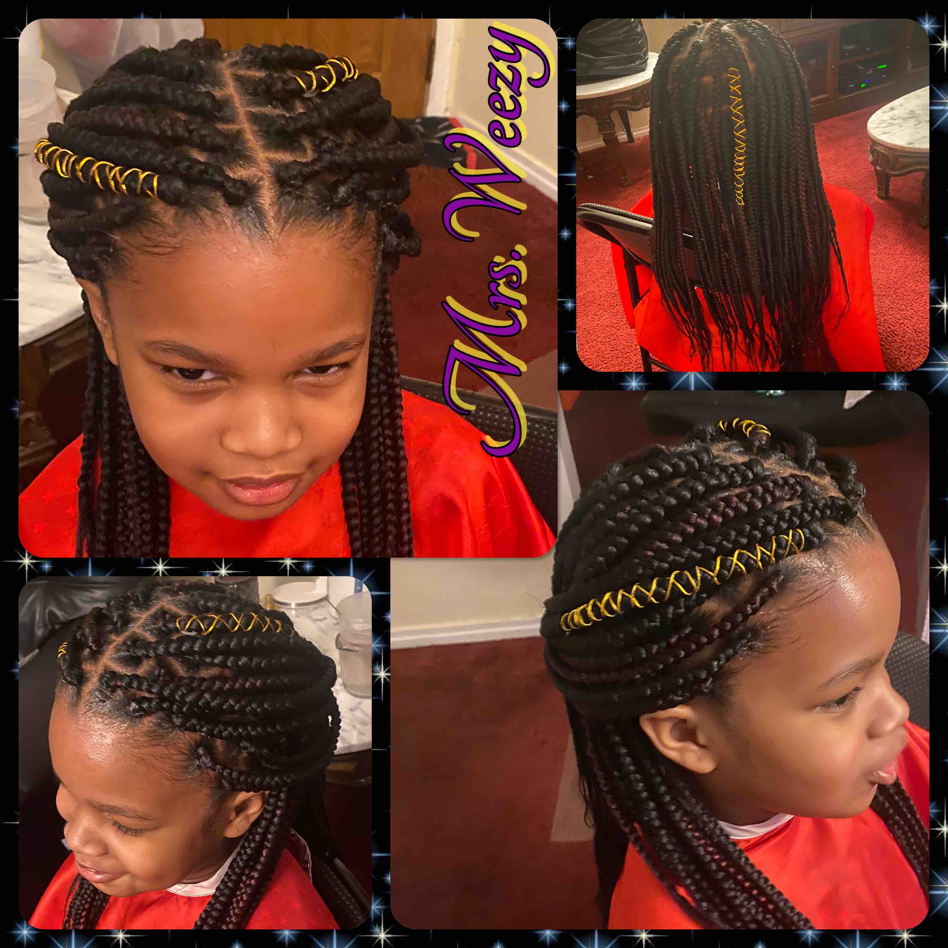 Kids Medium Box Braids (to Age 10)