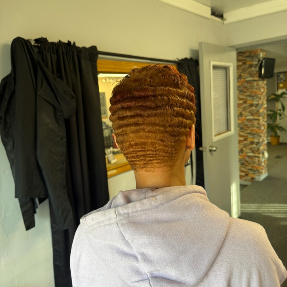 Permanent Color Touch-up at Chiffon’s Hair Suite in Lansing, MI