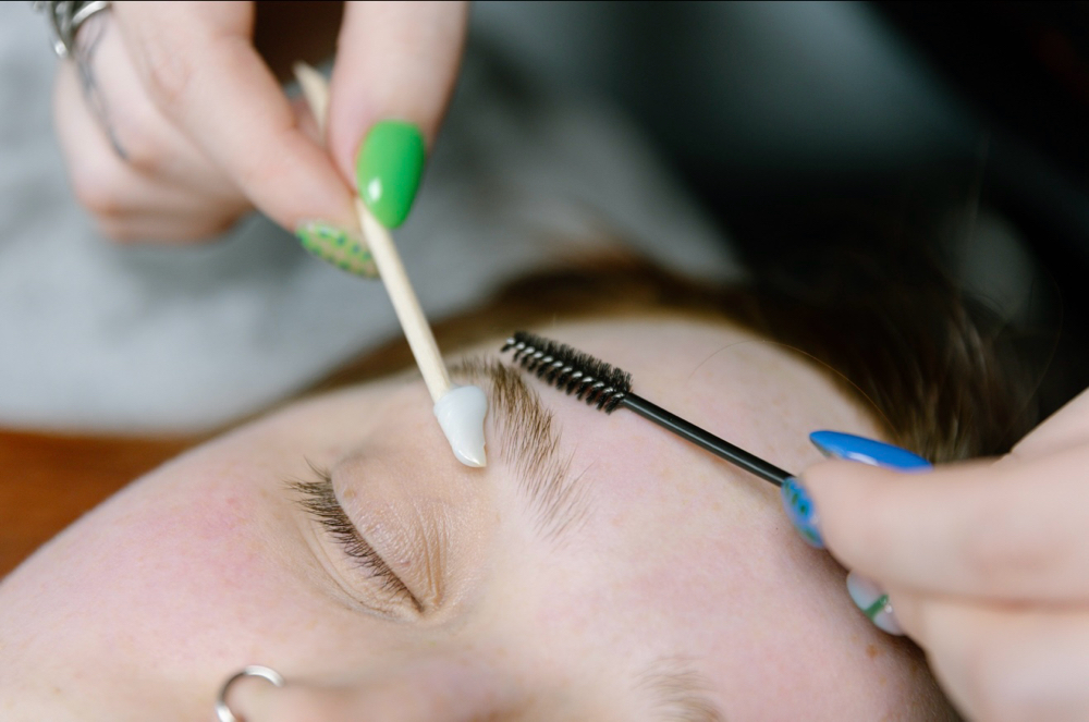 Eyebrow wax