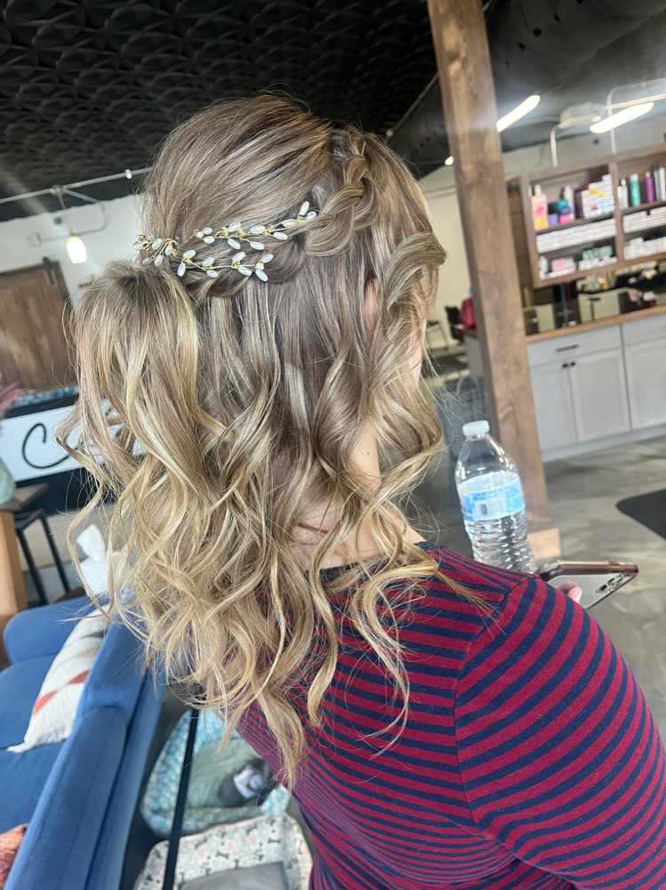 Half Up / Half Down Styling