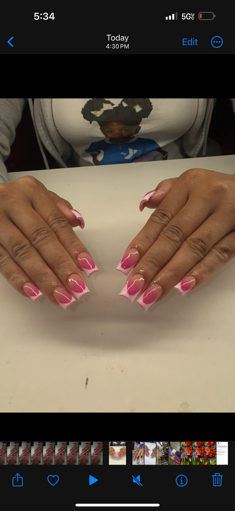FULL SET at Precision Nail Bar in Louisville, KY