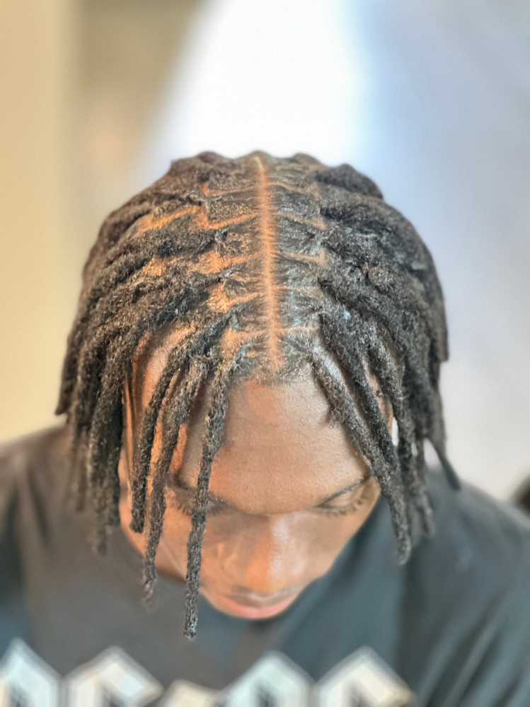 Male Medium Dread Extension at Goddess Stylez in Sealy, TX